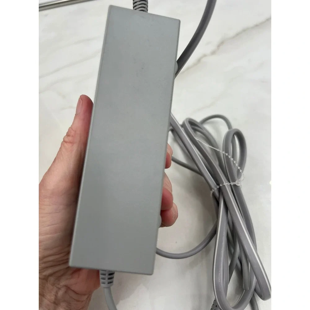 Nintendo Wii AC Adapter RVL-002 USA Original OEM Power Supply Cord Gray